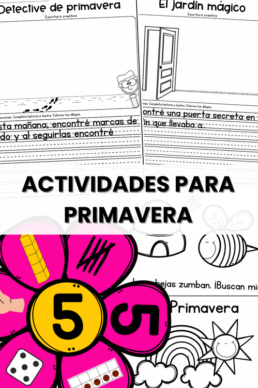 Actividades de Primavera para el Aula: Ahorra Tiempo y Planifica Menos