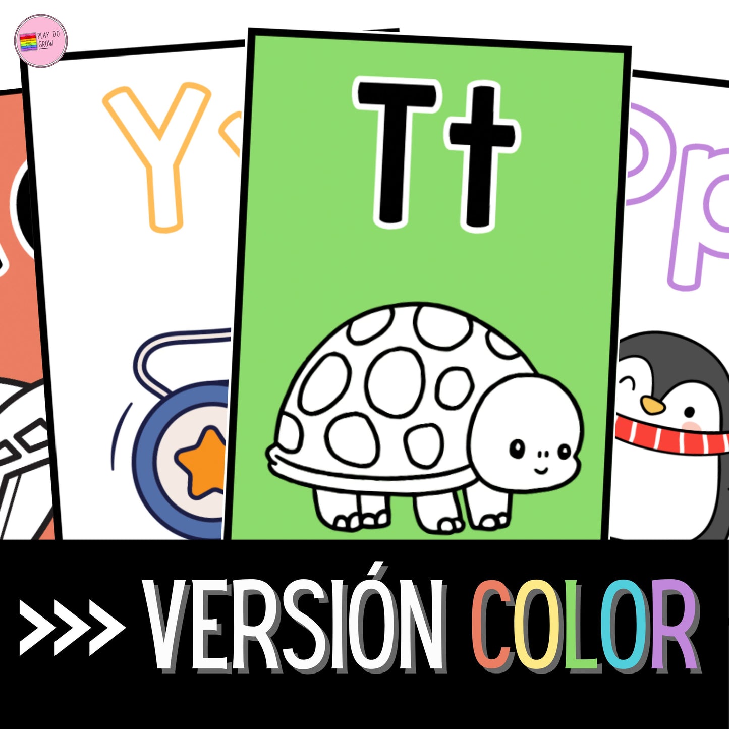 Posters de Alfabeto. 4 Diferentes Versiones | Ambienta tu aula