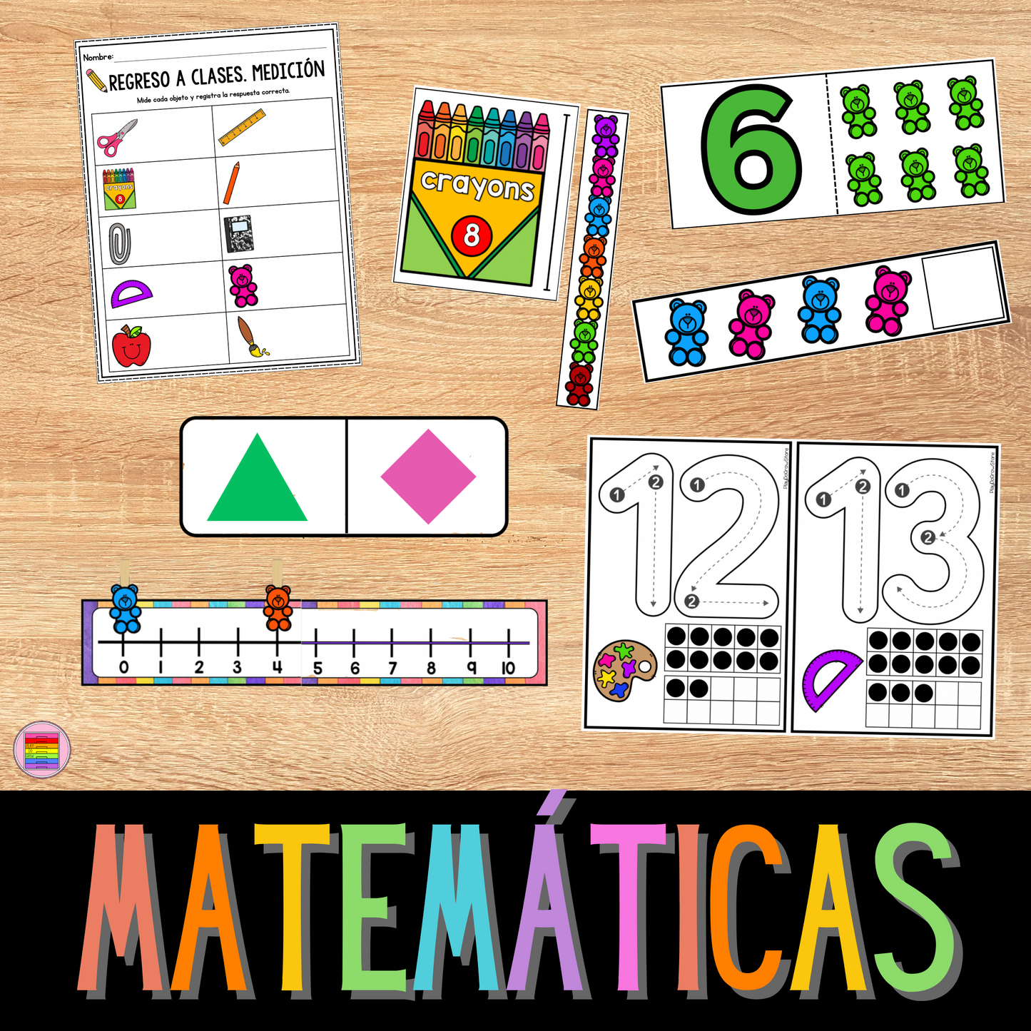 Regreso a Clases. Actividades y Juegos de Literatura y Matemáticas. Preescolar y Primaria