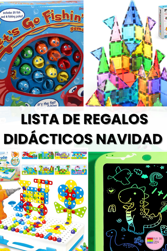 LISTA DE REGALOS PARA NIÑOS LLENOS DE APRENDIZAJE Y DIVERSIÓN