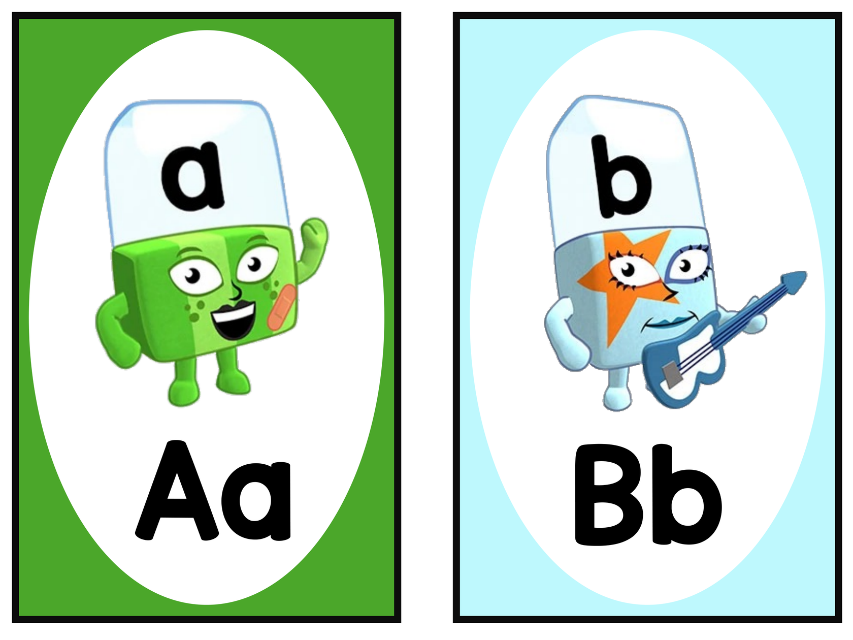 Visual Alphabet - Alphablocks – Play Do Grow
