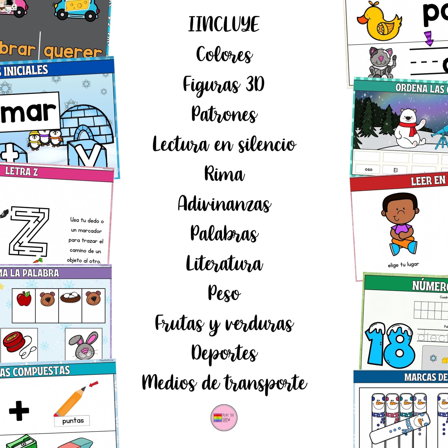 Enero Diapositivas. Google Slides. Preescolar y Primaria. Recursos Digitales