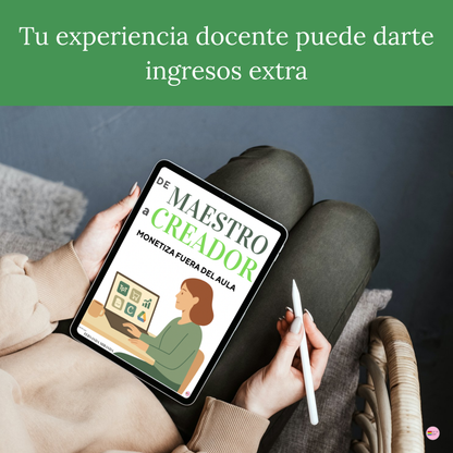 Cómo crear y vender recursos educativos digitales | Guía para maestros