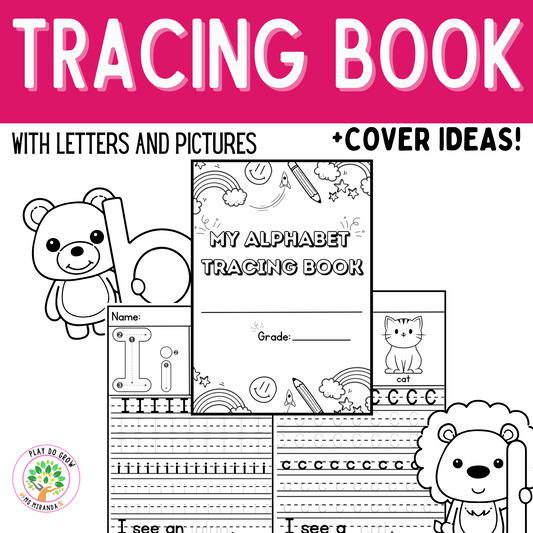 Alphabet Tracing Book A-Z. English Version | Writing Resource