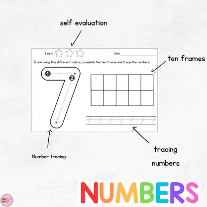 FREE Writing Practice -Alphabet Worksheets, Number Tracing & More | K&Elementary