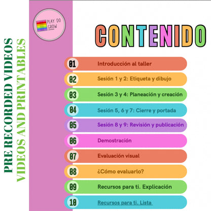 Taller de Escritura Creativa Primeros Años | Preescolar y Primaria.