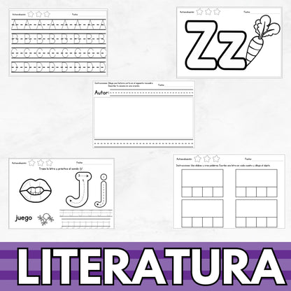 Cuaderno Trazos Letras y Números +250 Páginas | Preescolar y Primaria