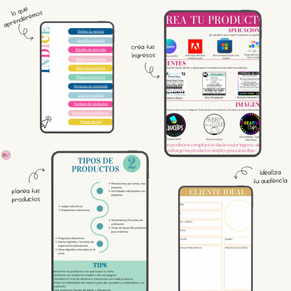 Cómo crear y vender recursos educativos digitales | Guía para maestros