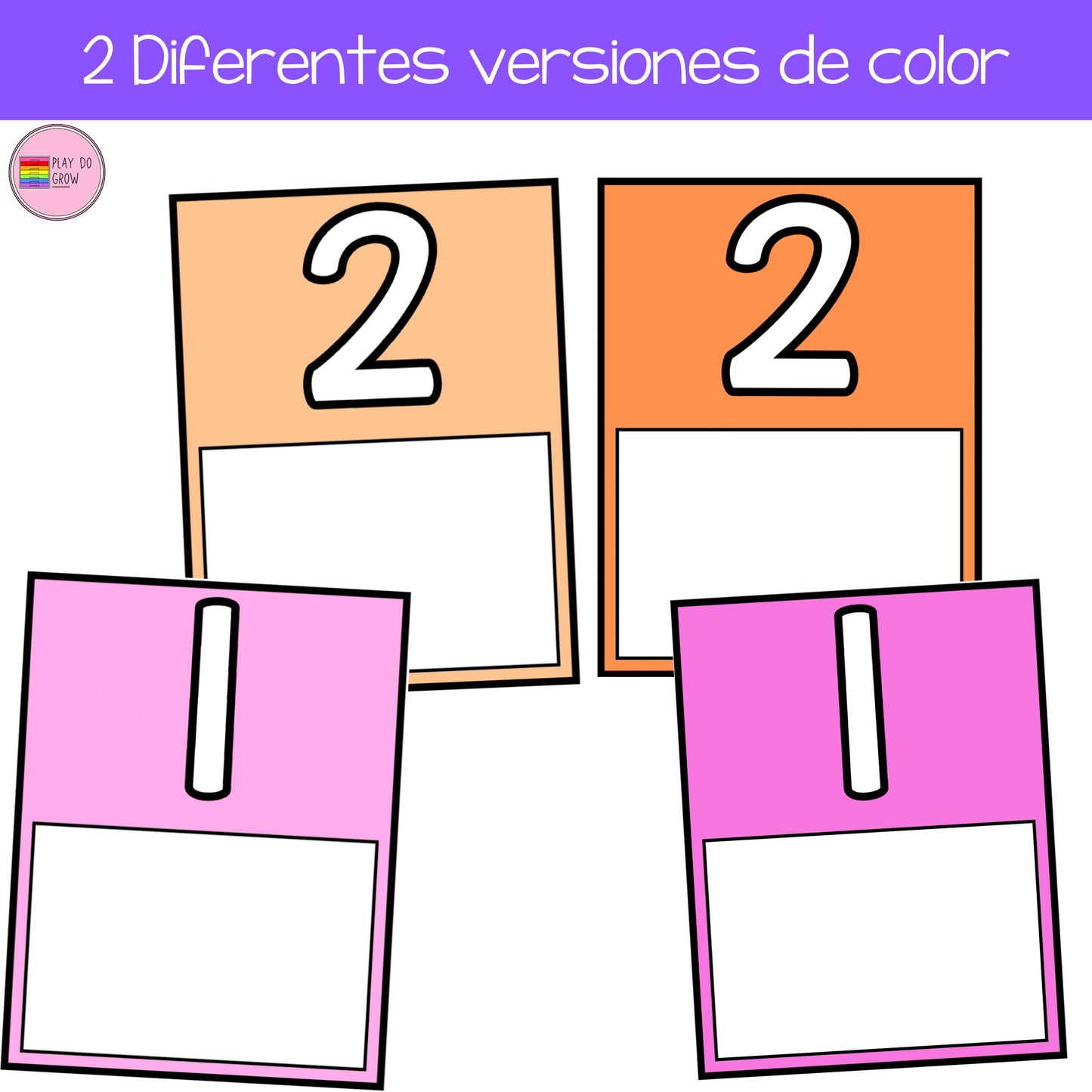 Tarjetas visuales de instrucciones | Material Didáctico Preescolar