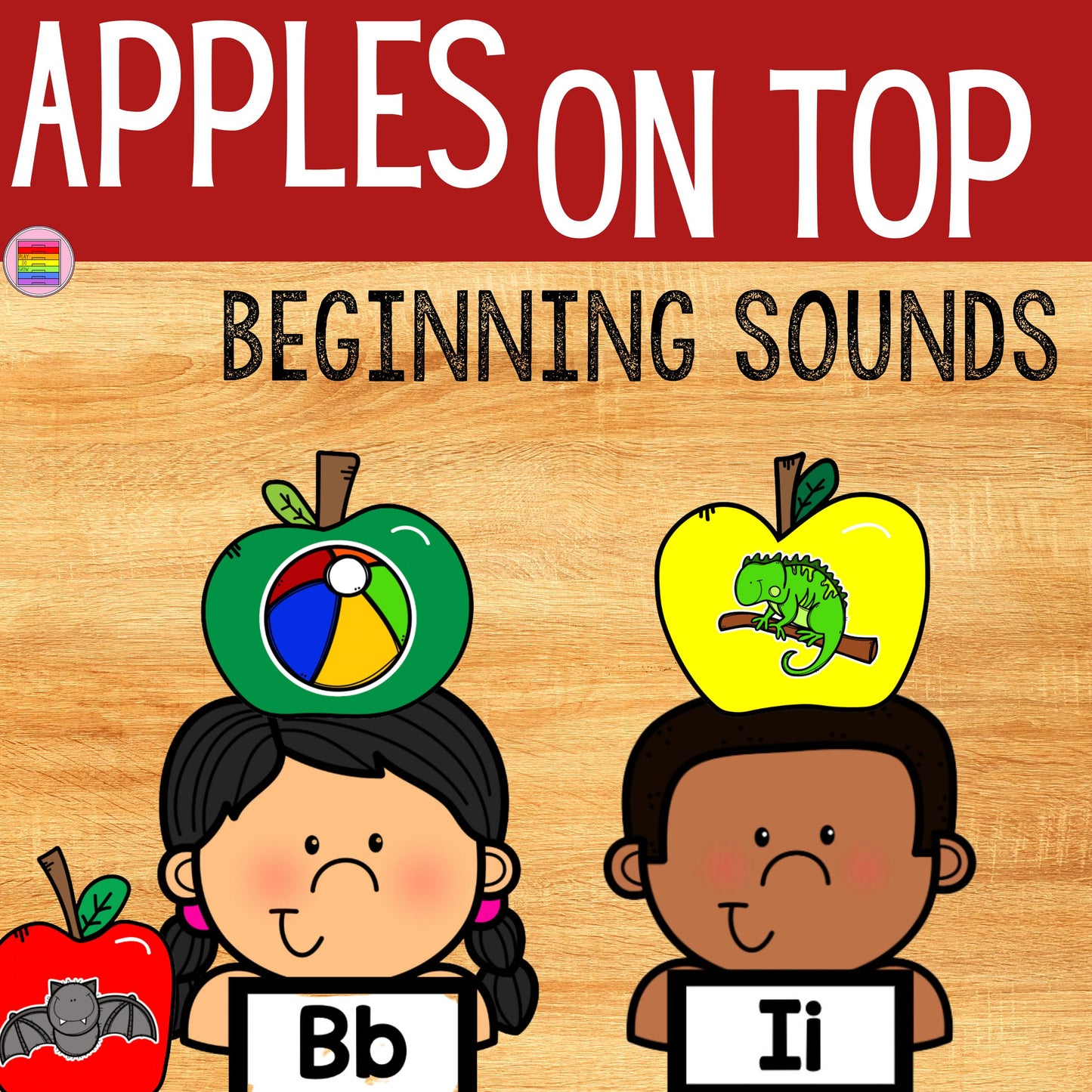 Apples on Top Beginning Sounds. Phonological Awareness PreK, K & Elementary