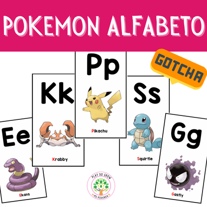 Visual Alphabet | Pokemon