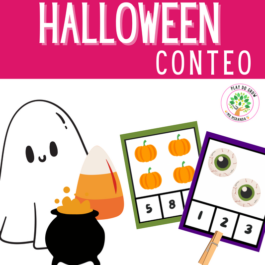 Halloween | Actividad de Conteo Números del 1-10