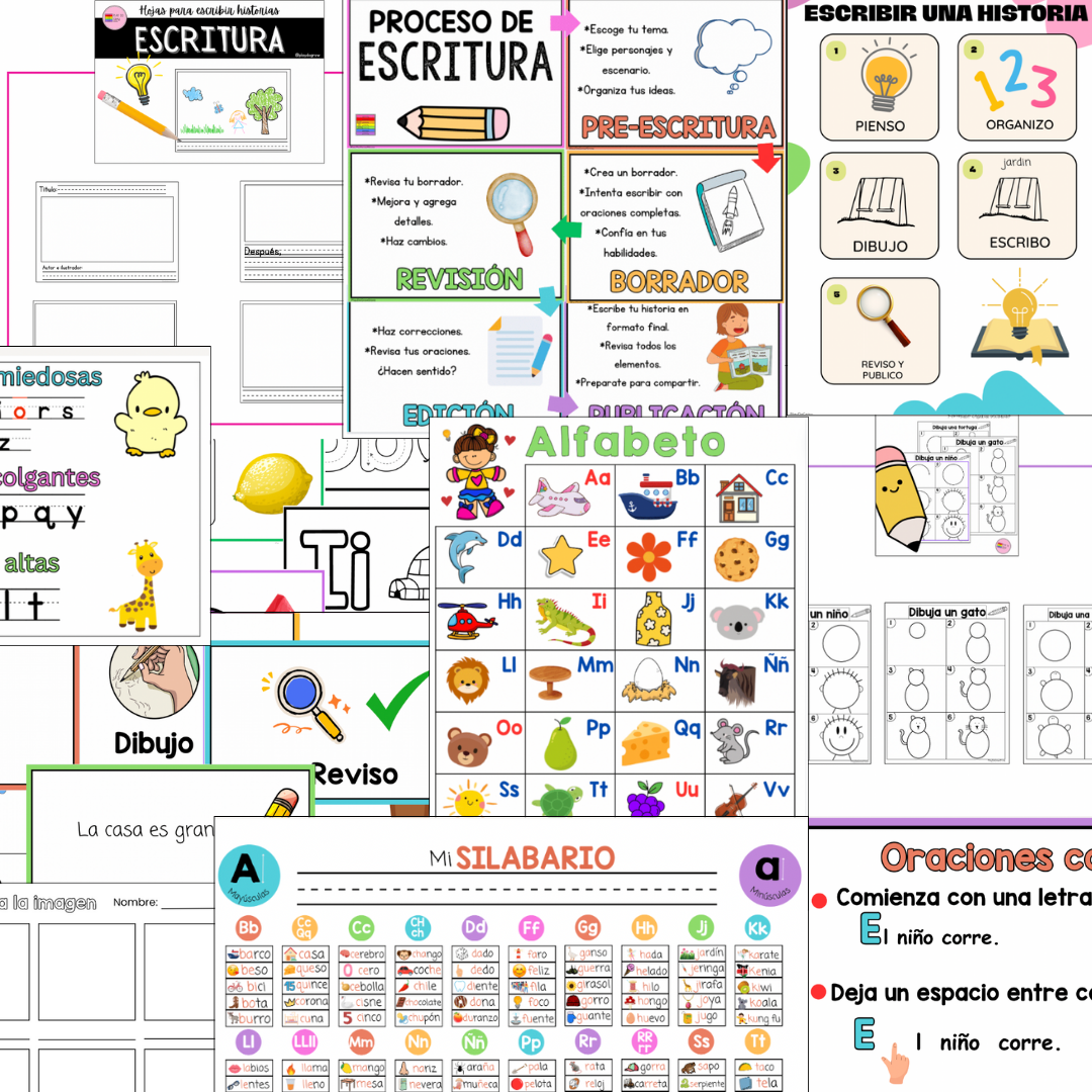 Taller de Escritura Creativa Primeros Años | Preescolar y Primaria.