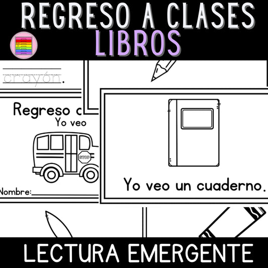 Libros Lectura Emergente Regreso a Clases | Preescolar y Primaria