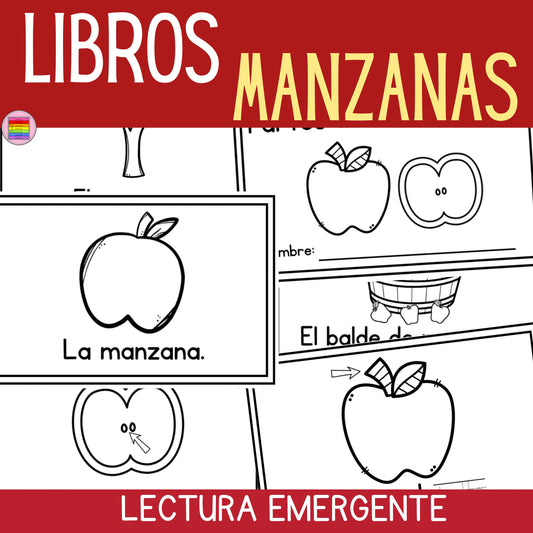 Libros Manzanas Lectura Emergente | Preescolar y Primaria Literatura