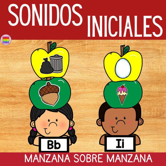 Manzanas Sobre Manzana Sonidos Iniciales Literatura | Preescolar y Primaria